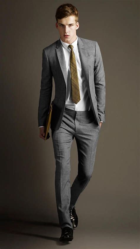 burberry suits men